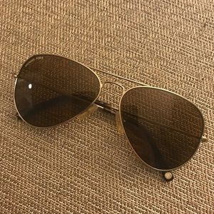 Michael Kors Aviators- Gold & Tortoise